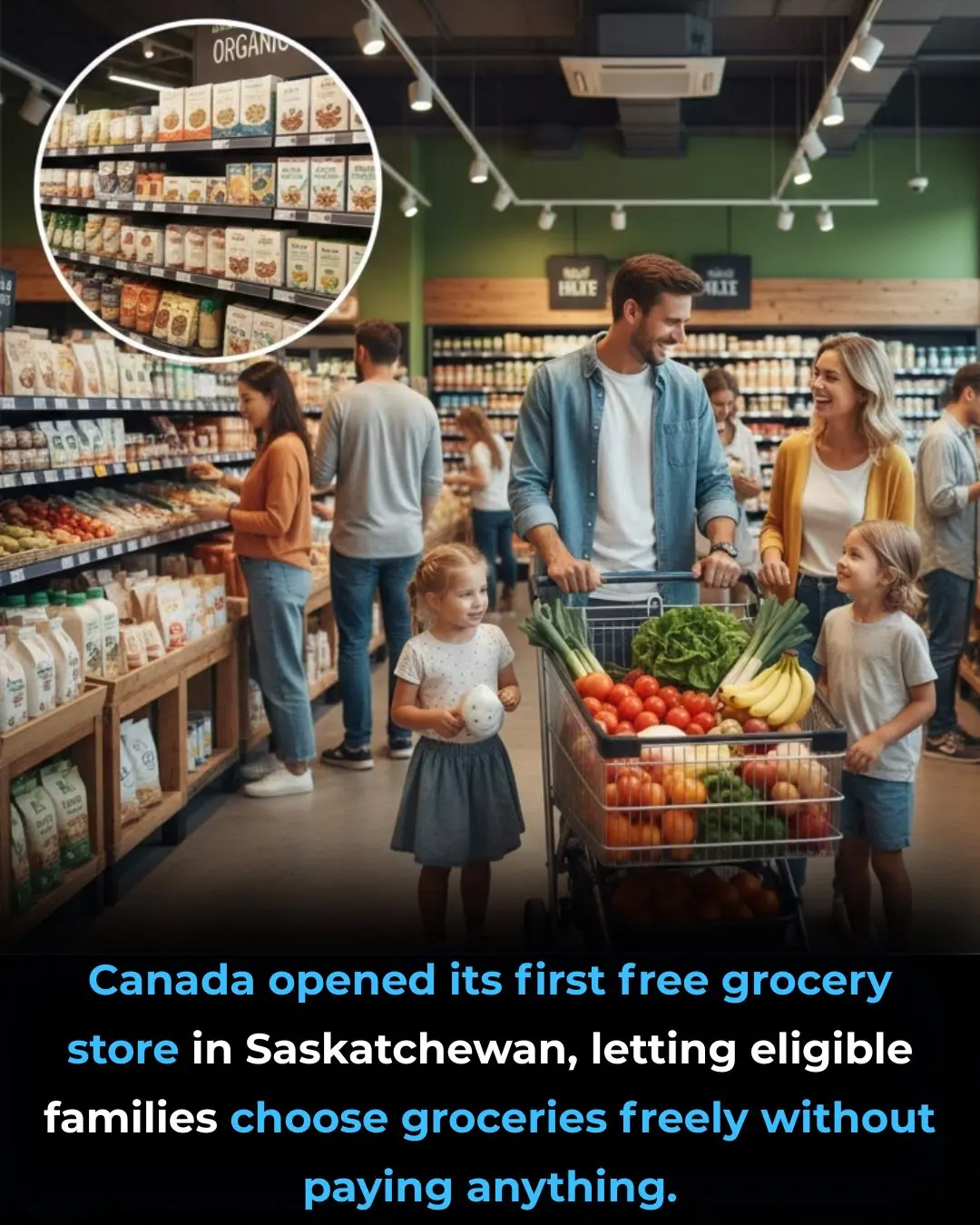 Canada Opens Its First Free Grocery Store—Where Dignity Comes First