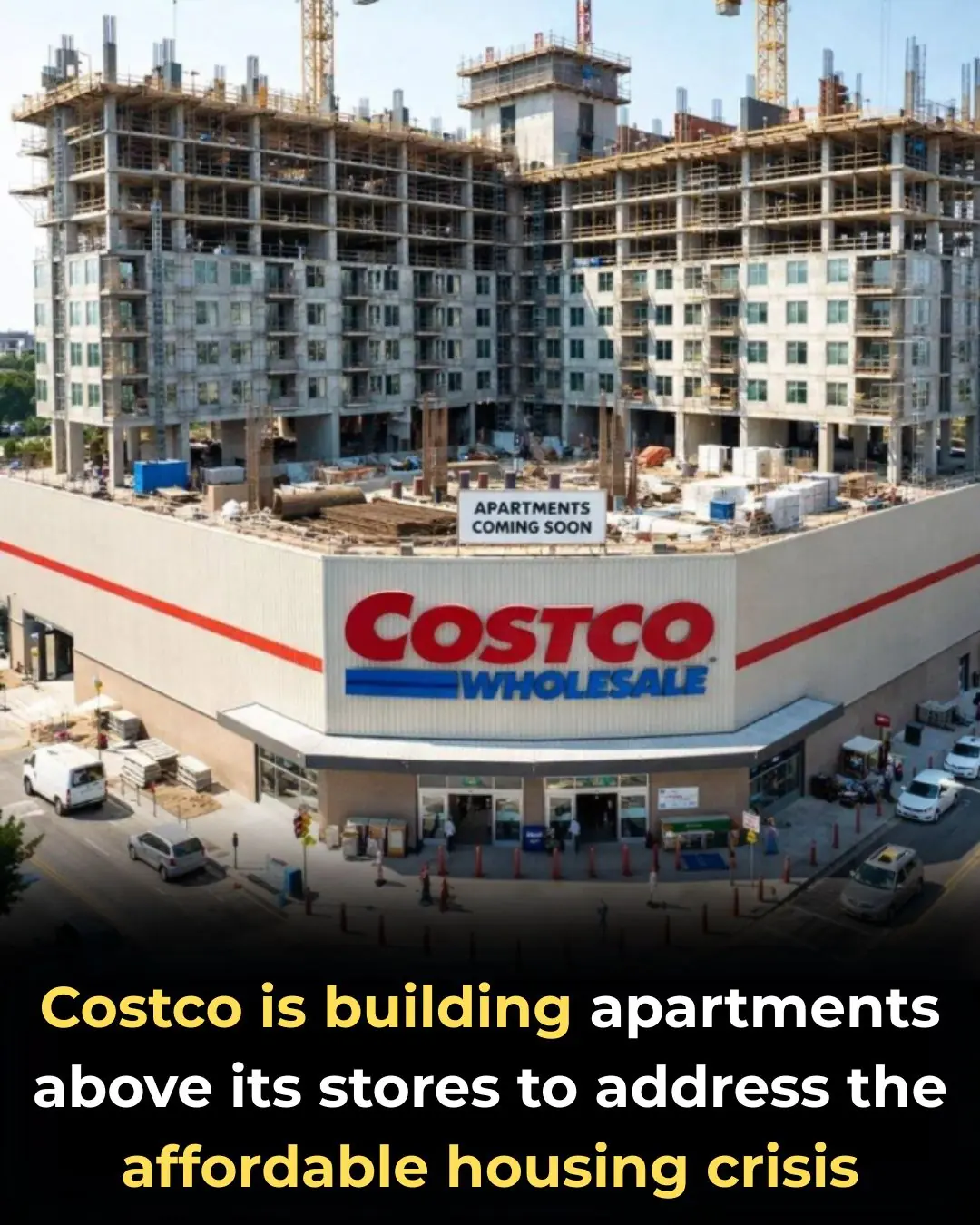 Costco Builds Apartments Above Its Stores to Tackle the Affordable Housing Crisis
