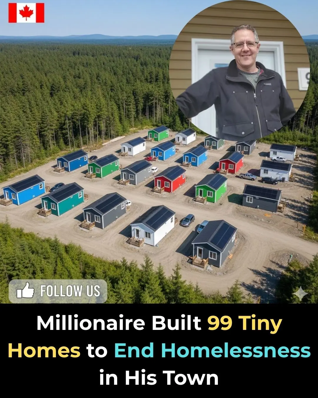 From Tech Success to Social Impact: How One Canadian Millionaire Built a Community of Tiny Homes to Fight Homelessness