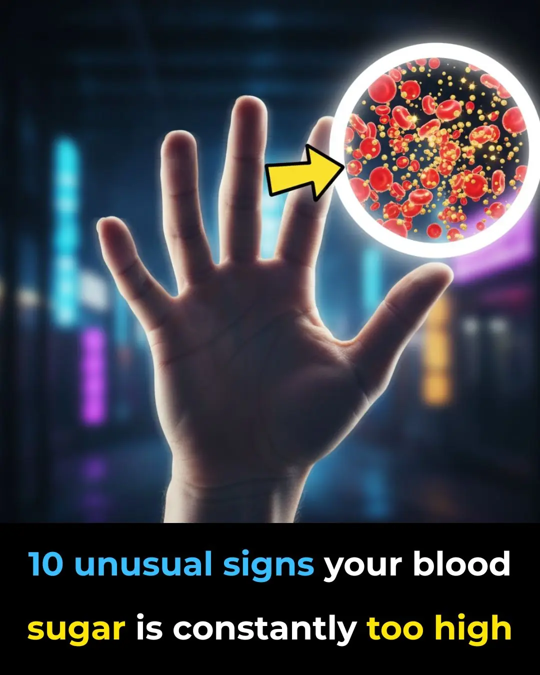 10 Unusual Signs Your Blood Sugar Is Constantly Too High