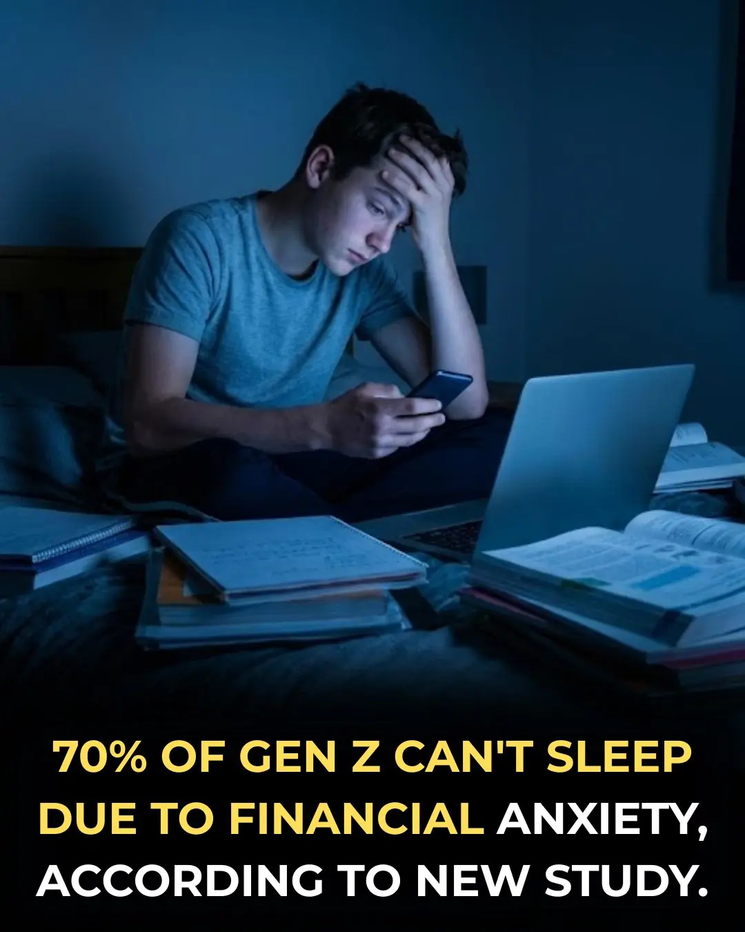 Gen Z’s Sleepless Nights: Financial Anxiety and Its Impact 💰💤