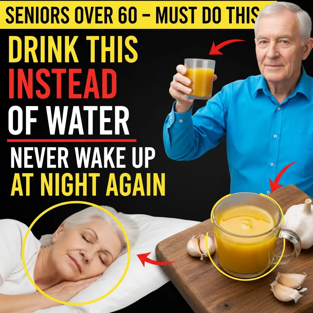 Over 60? Waking Up at 2 A.M. Every Night? This One Warm Drink May Help You Sleep Through Till Morning