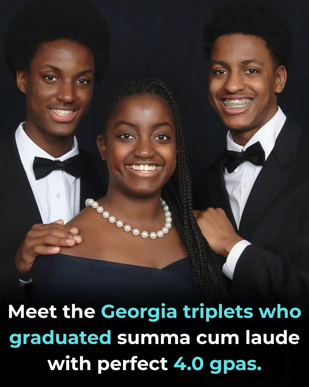 Triple Success: Belcher Triplets Graduate Summa Cum Laude 🎓📚