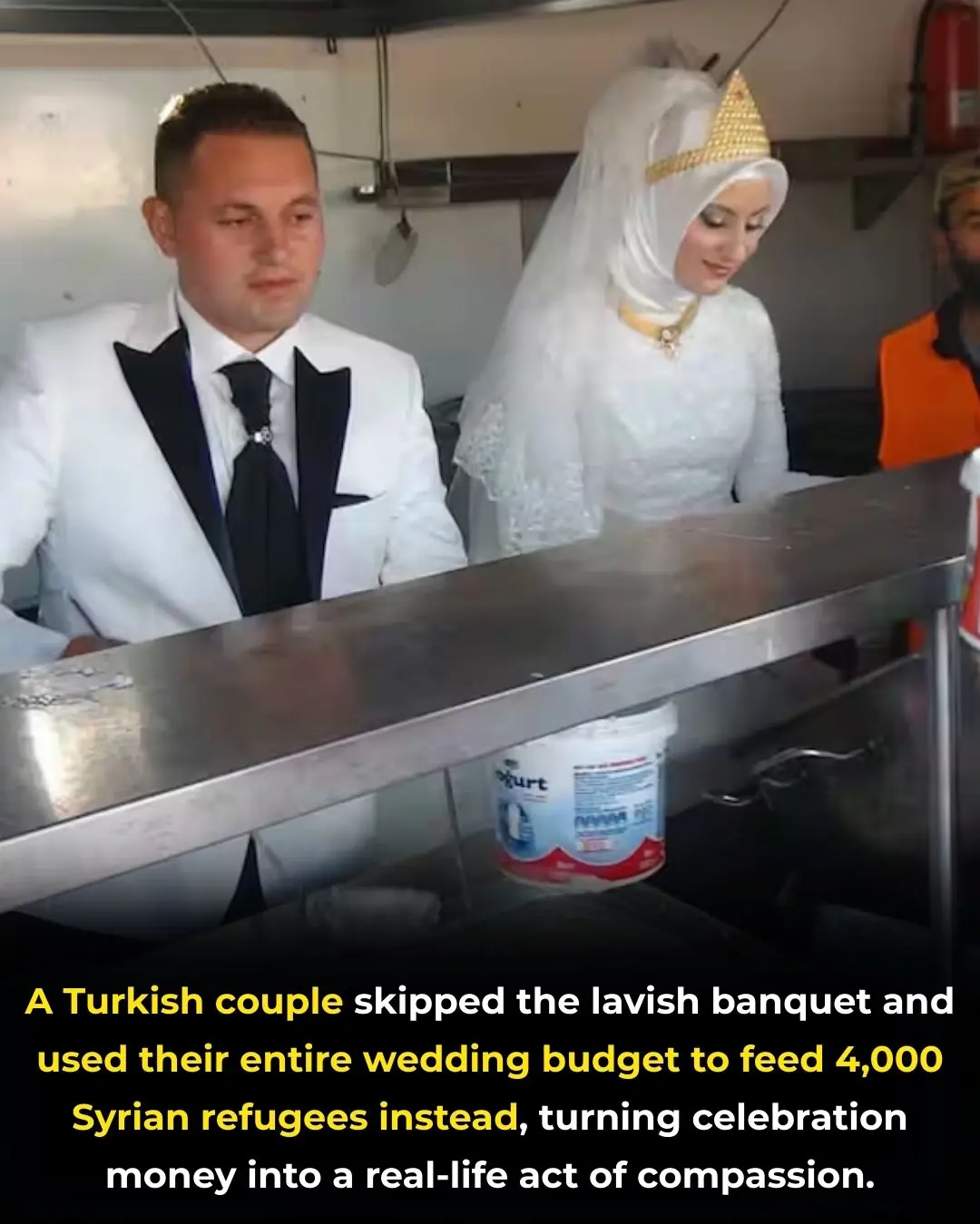Love and Generosity: How a Turkish Couple Shared Their Wedding with Refugees