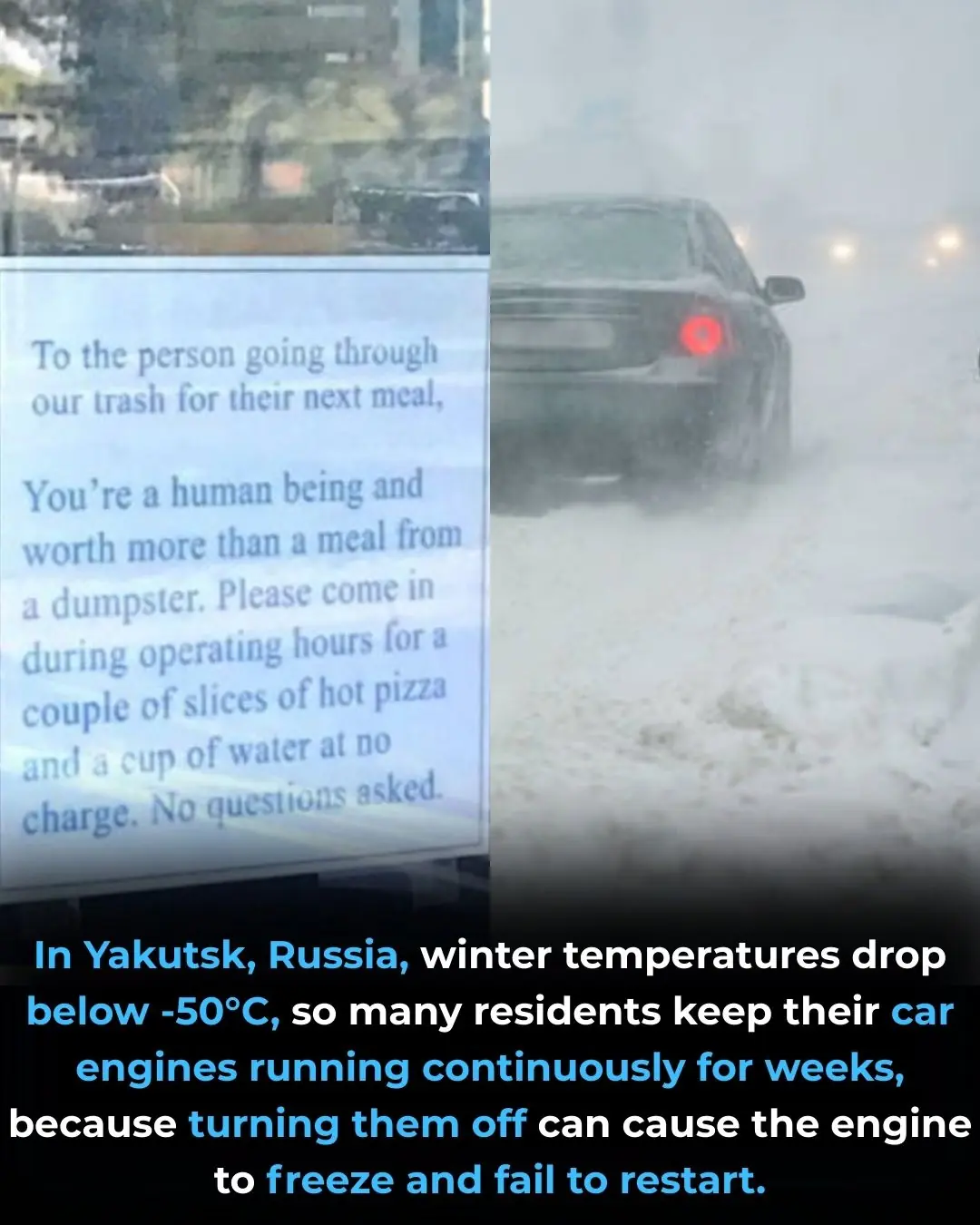 In Yakutsk, Winter Is So Cold People Never Turn Off Their Cars