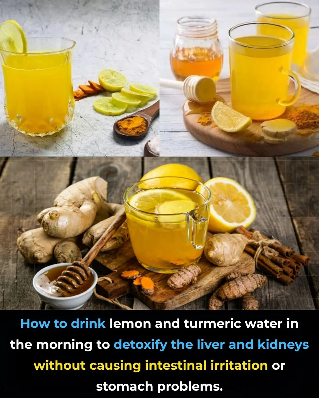 How to Drink Lemon Turmeric Water in the Morning to Support Liver and Kidney Detox Without Harming the Stomach