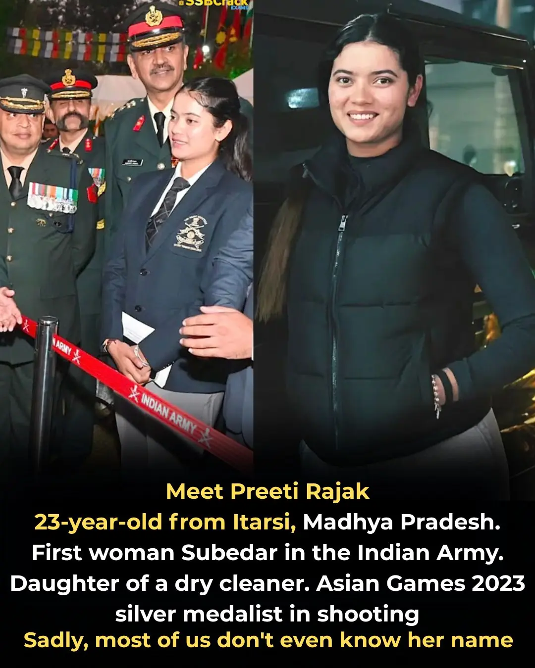 Preeti Rajak: A Rising Star and Pride of India 🇮🇳🥈