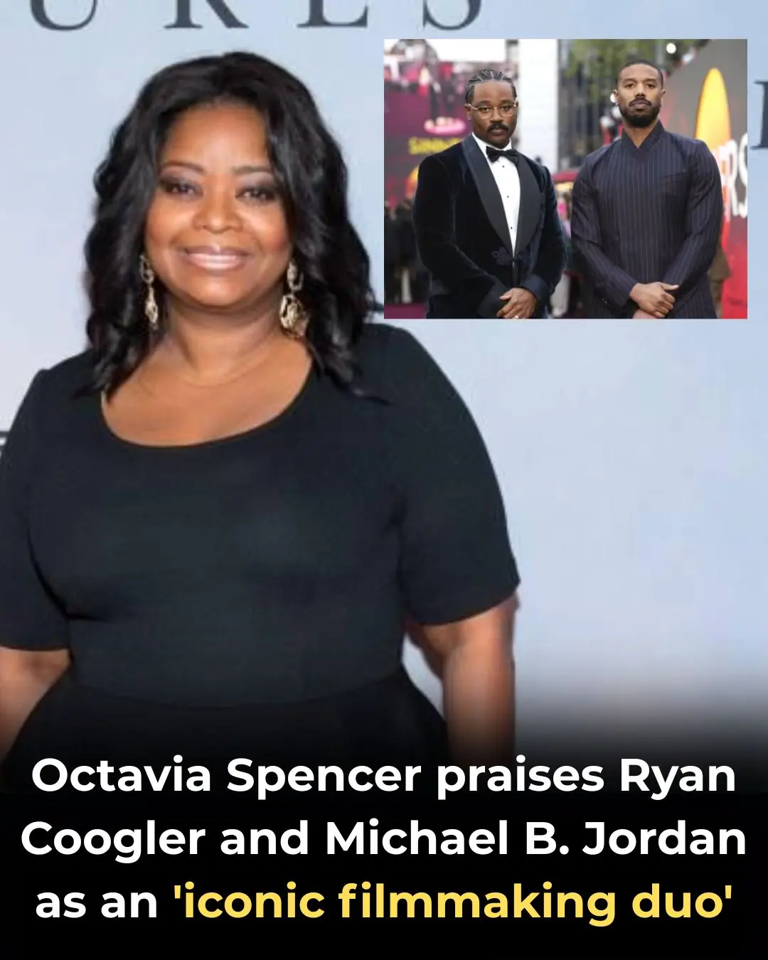 Octavia Spencer celebrates 'iconic' Sinners' duo Ryan Coogler and Michael B. Jordan for EW's 2025 Entertainers of the Year