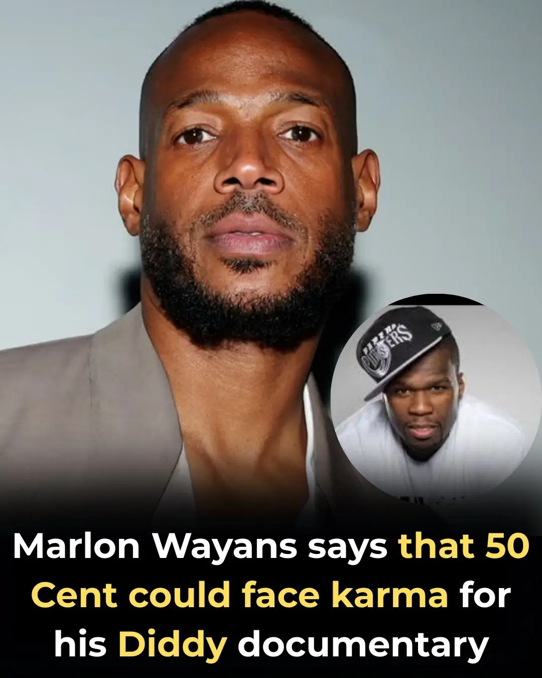 Marlon Wayans warns 50 Cent
