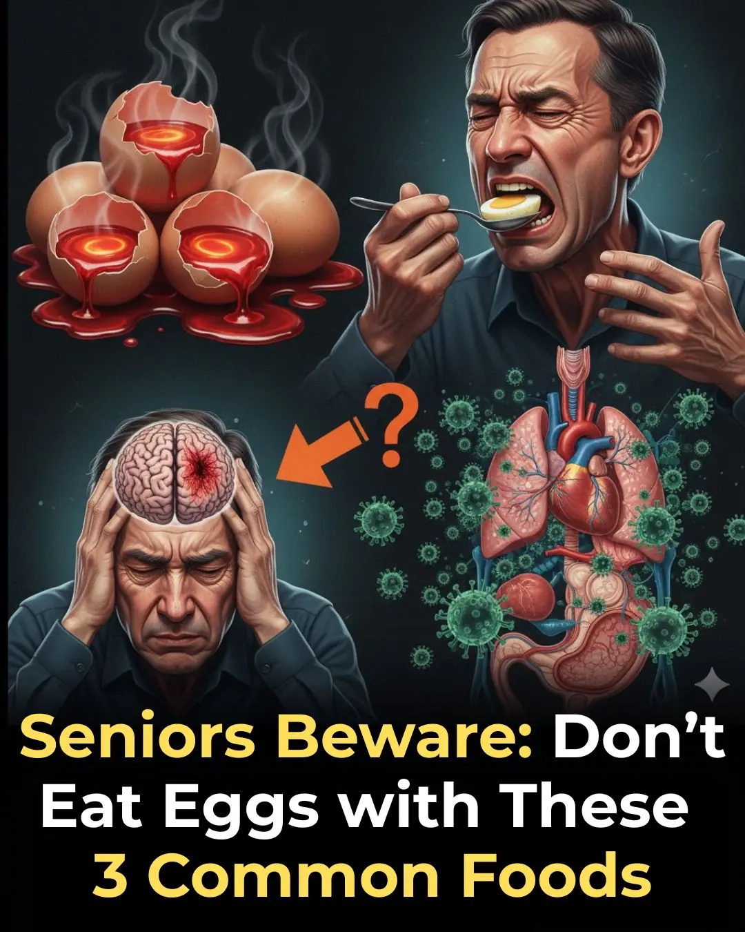 Seniors Beware: Don’t Eat Eggs with These 3 Common Foods