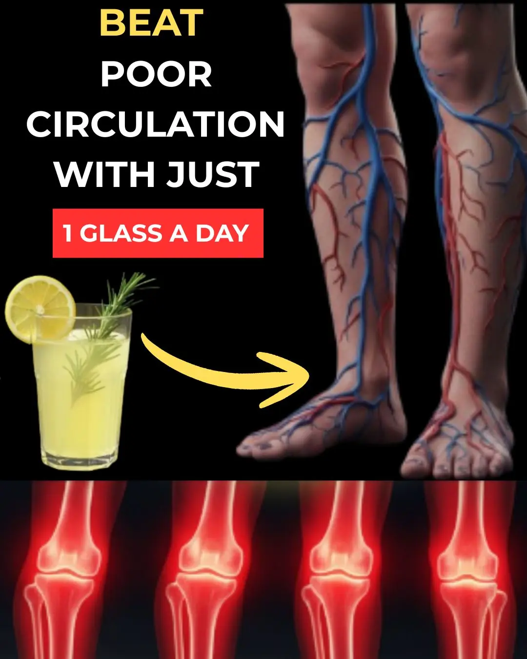 Beat Poor Circulation Naturally: How One Daily Drink May Support Better Blood Flow