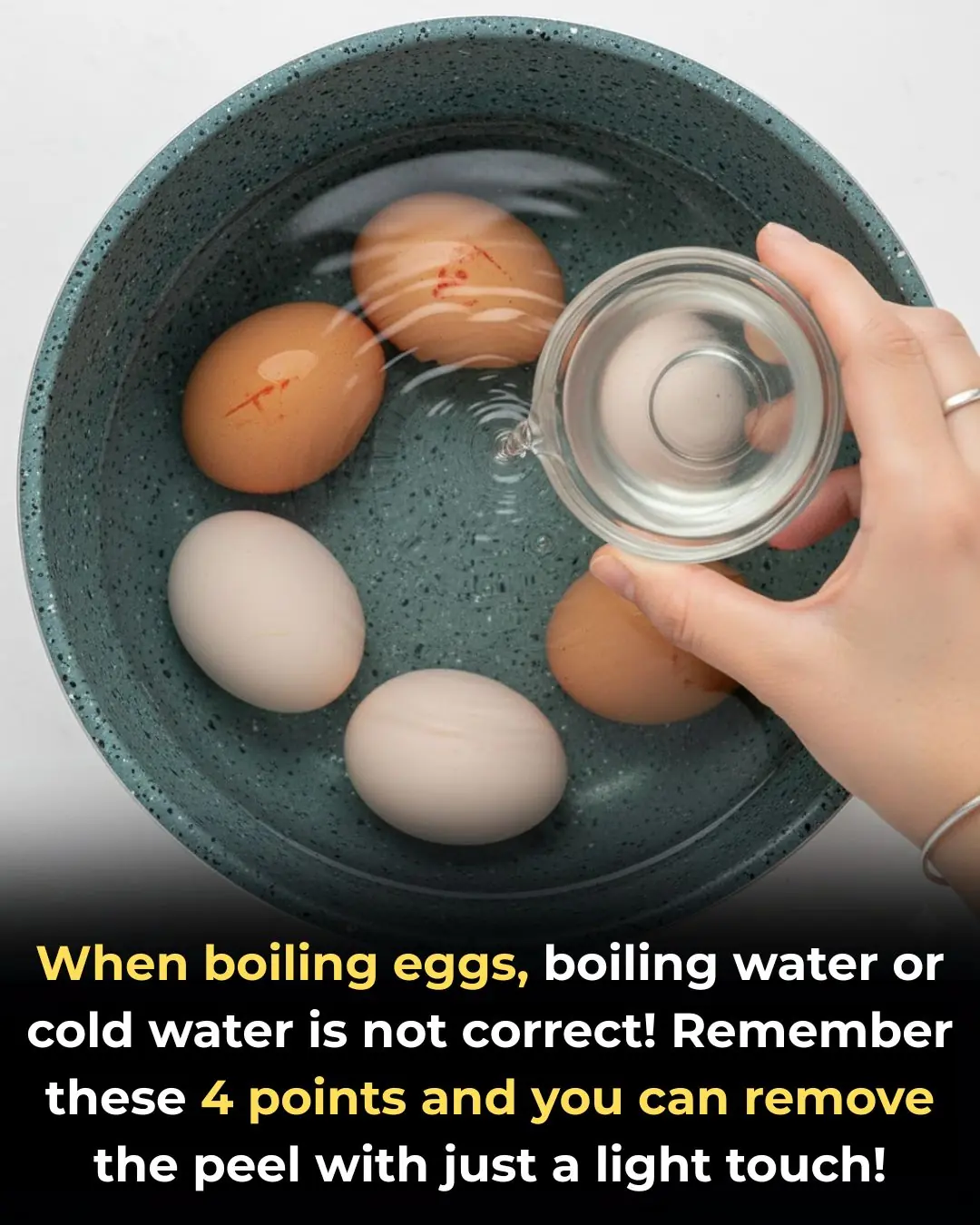 The Right Way to Boil Eggs: Forget Hot or Cold Water—Remember These 4 Key Tips for Easy Peeling