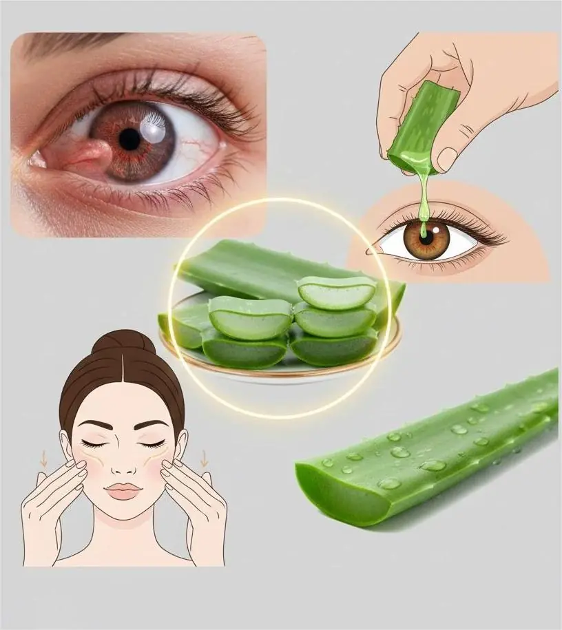 Can Aloe Vera Offer Natural Relief for Red, Dry, and Irritated Eyes?
