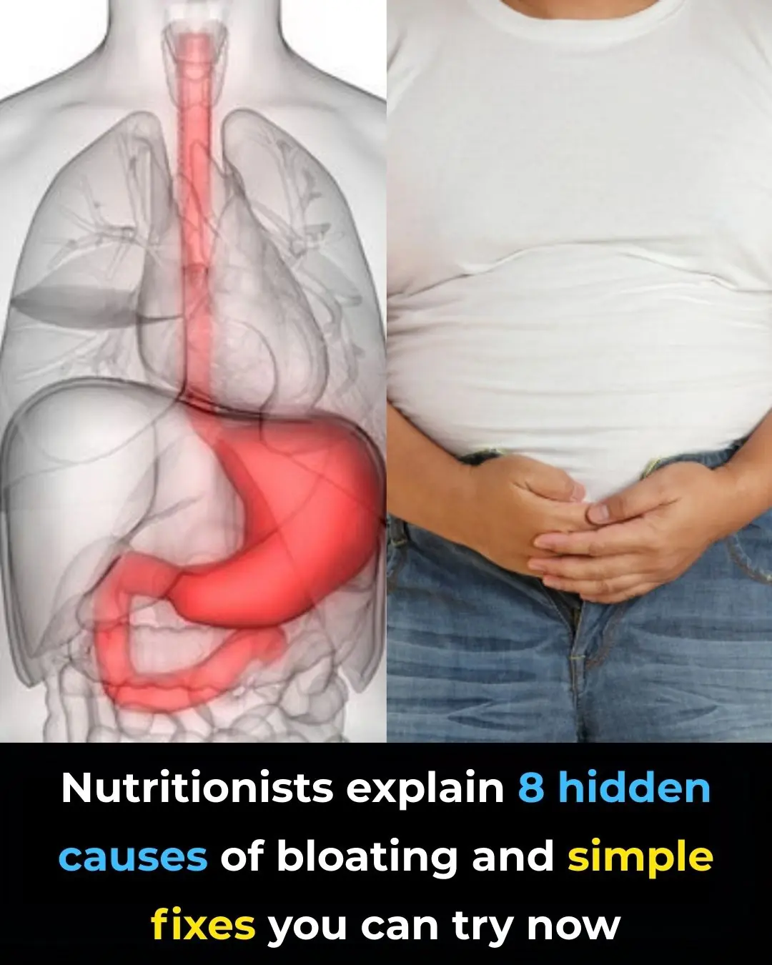 Bloated Stomach: 8 Common Reasons and How to Treat Them (Evidence Based)