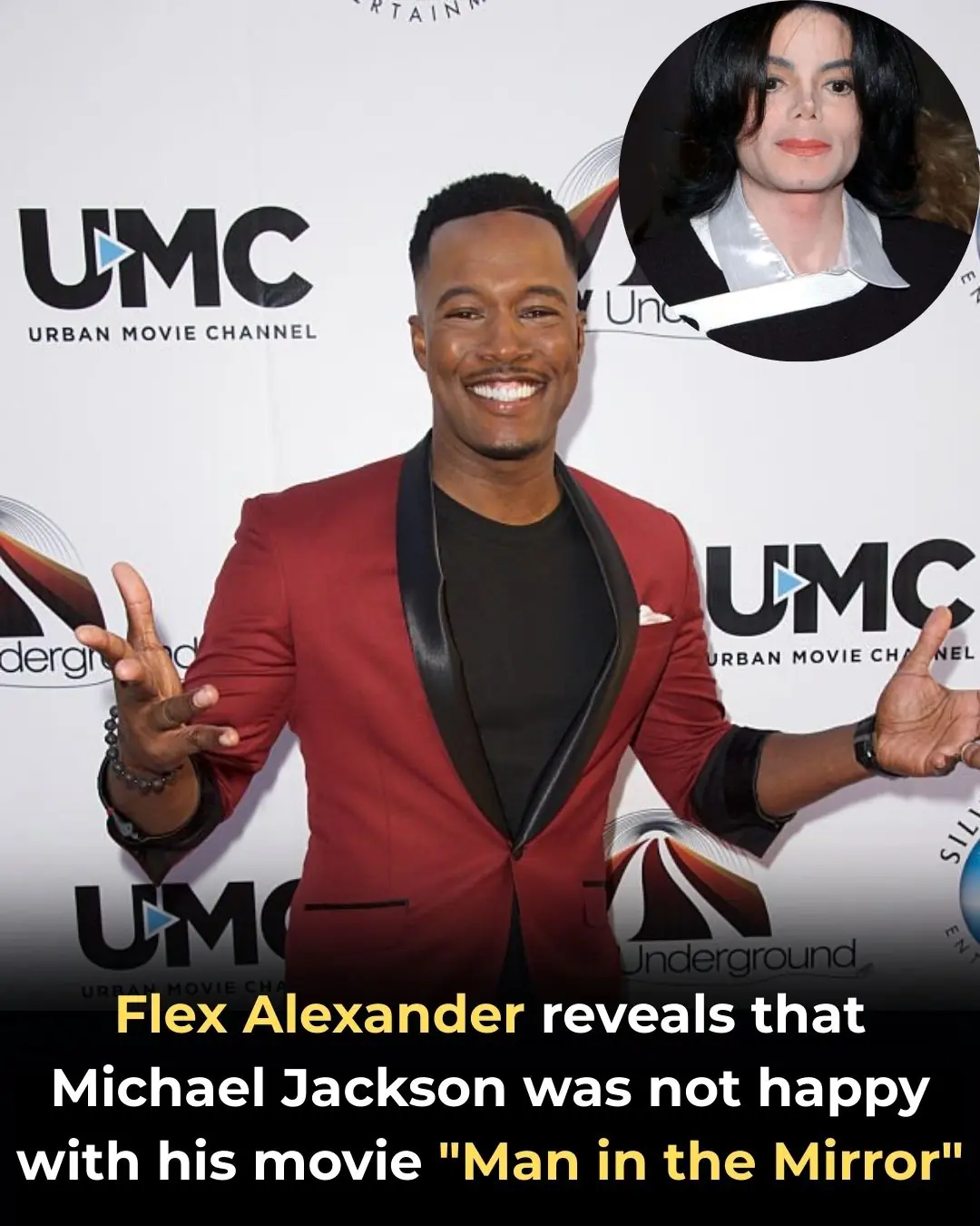 Flex Alexander Reflects on Role as Michael Jackson in 2004 Biopic, Says Singer Hated the Film