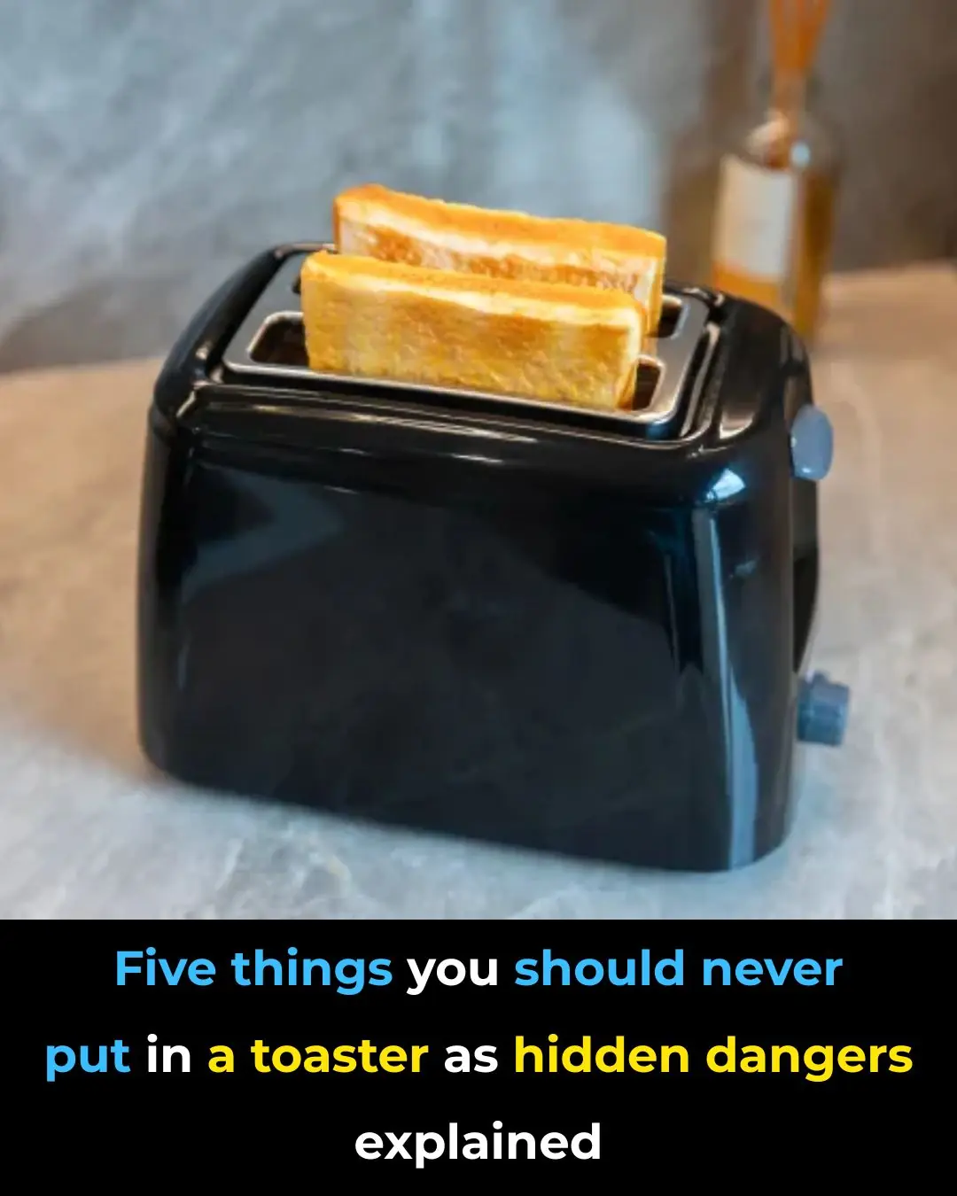 Things You Should Never Put in a Toaster