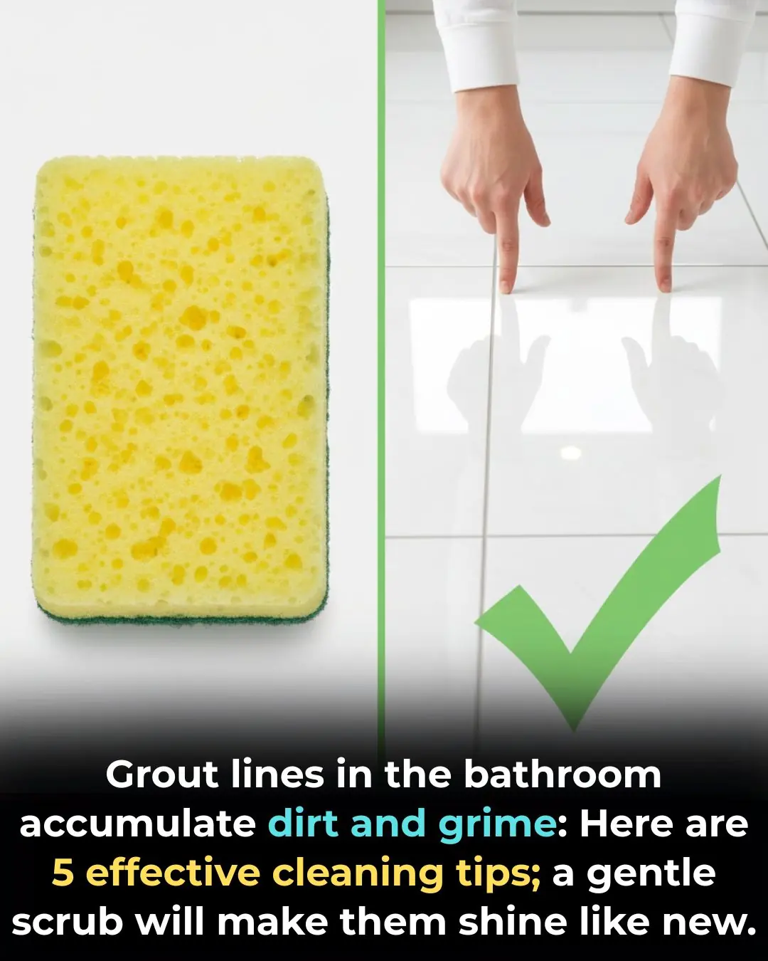 Tiles in the bathroom are stained: Only 5 tips for effective cleaning, light scrubbing is shiny as new