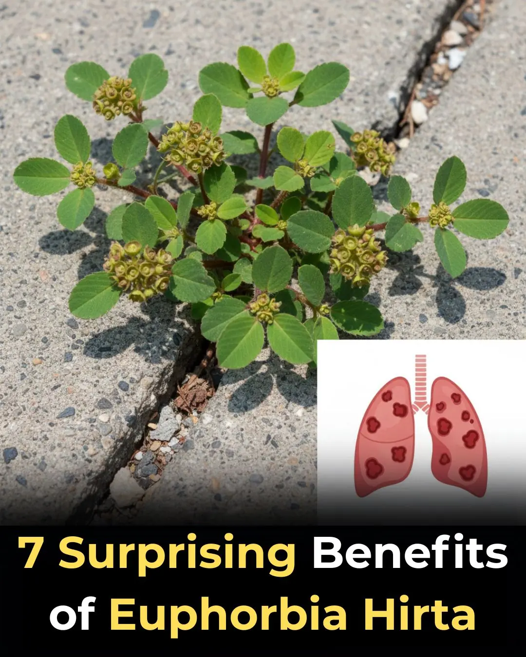 7 Surprising Benefits of Euphorbia Hirta