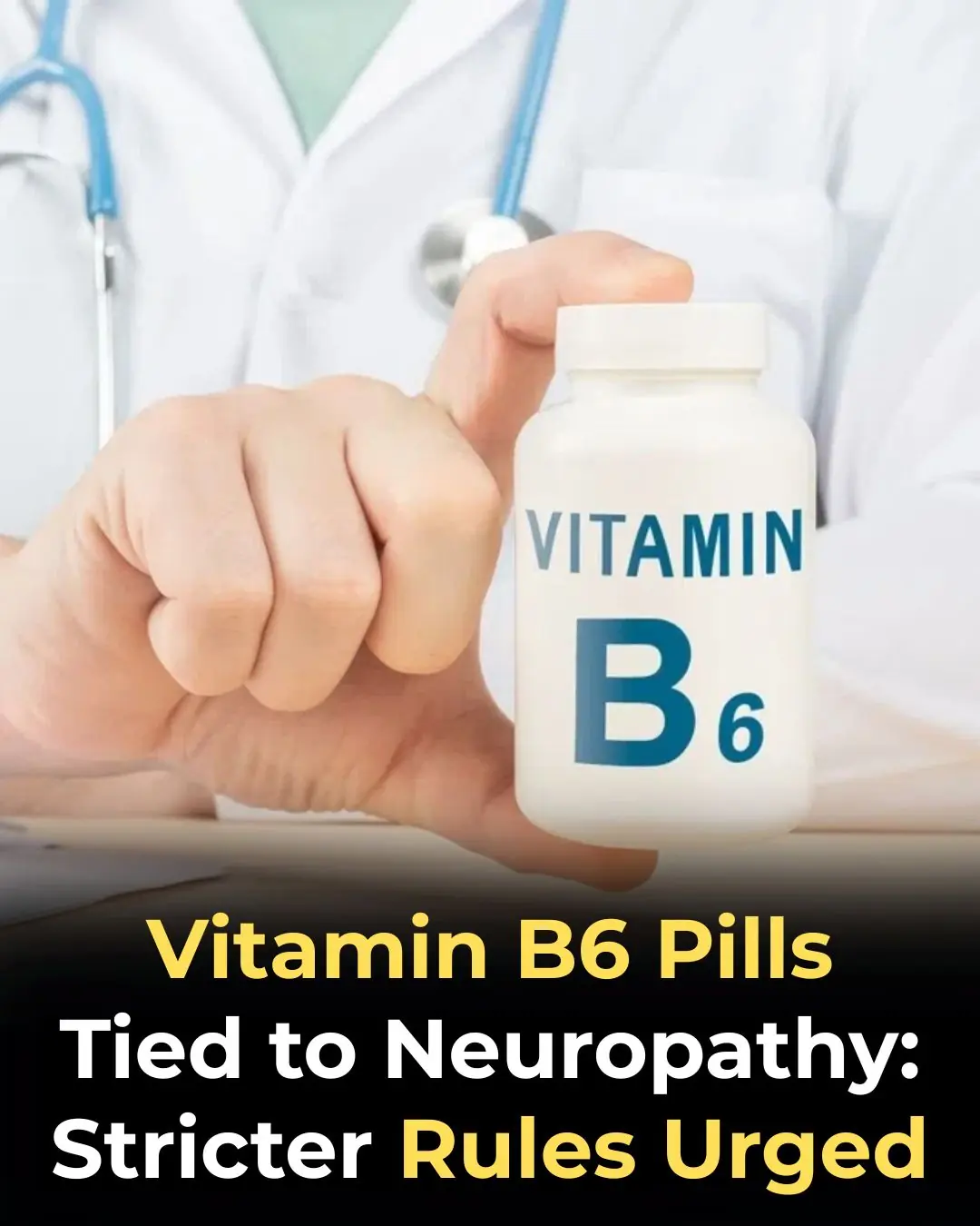 Australia to Tighten Regulation of Vitamin B6 Supplements Over Neuropathy Risk