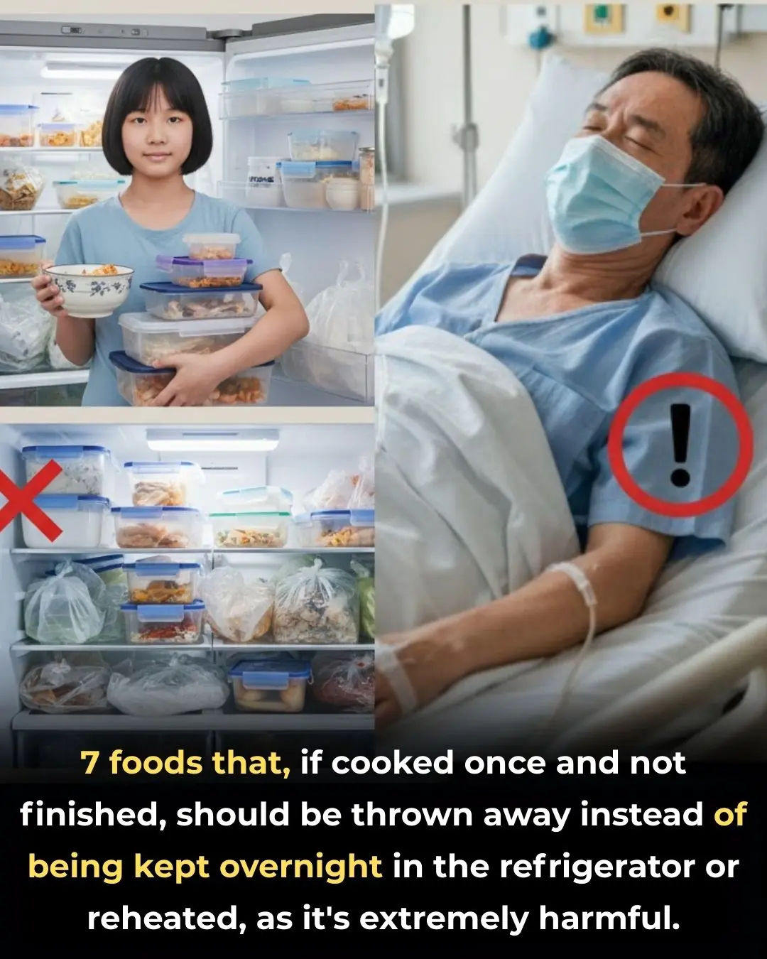 7 Foods You Should Never Reheat or Store Overnight After Cooking