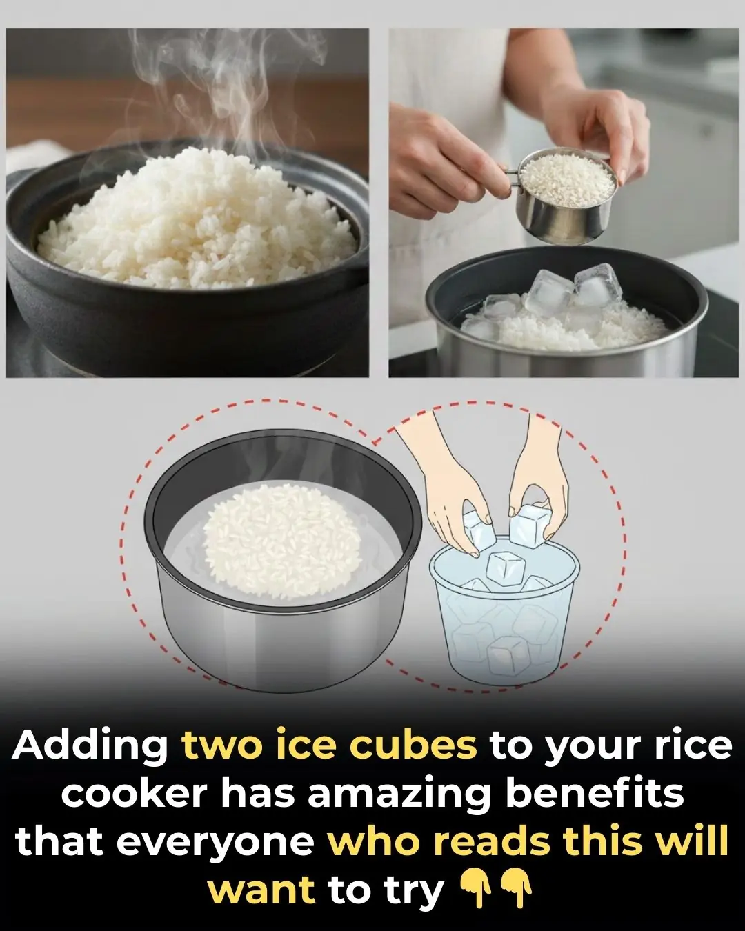 Does Adding Ice Cubes to Your Rice Cooker Really Improve Rice? Here’s the Truth