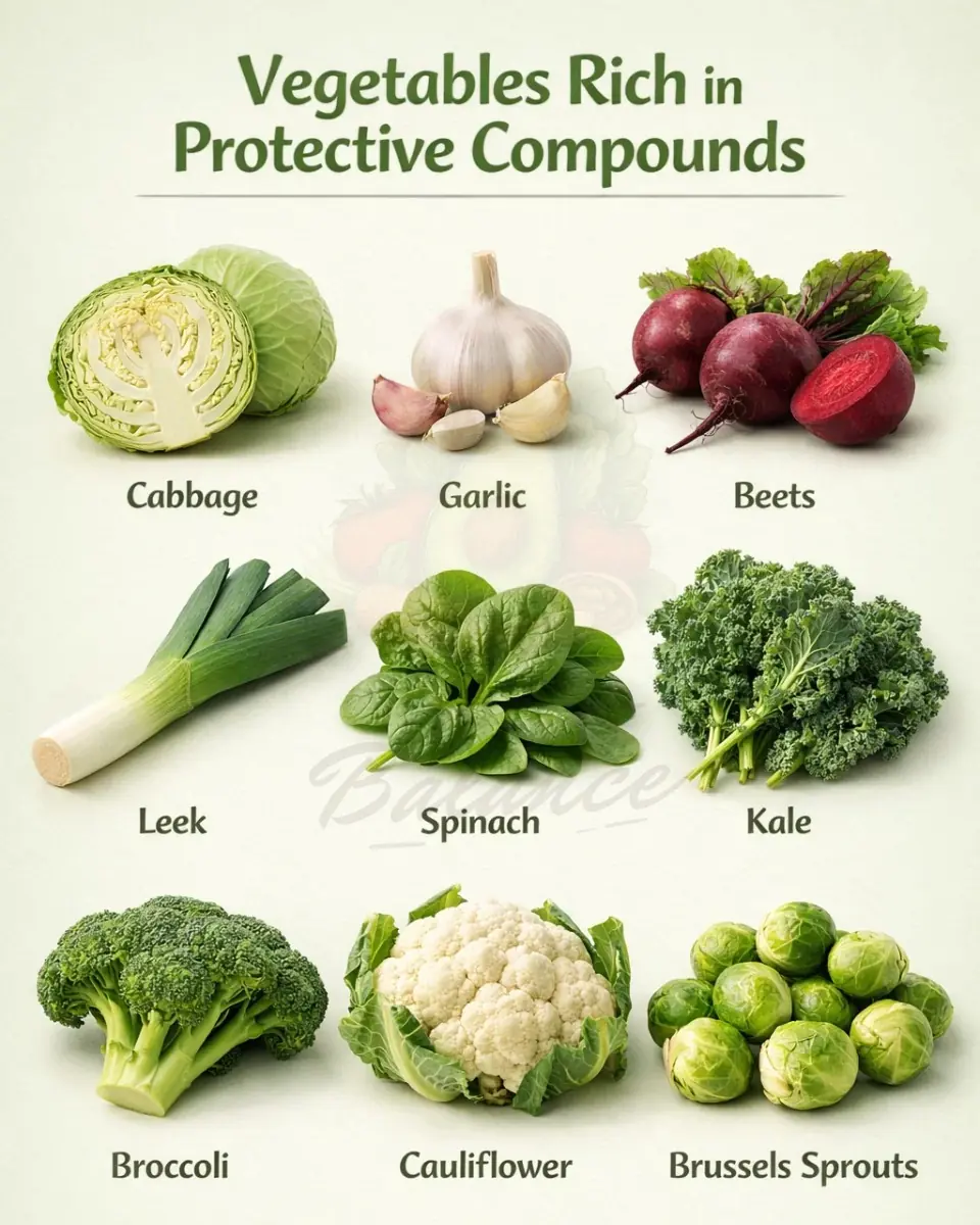 More Than Nutrition: Vegetables That Protect Your Cells