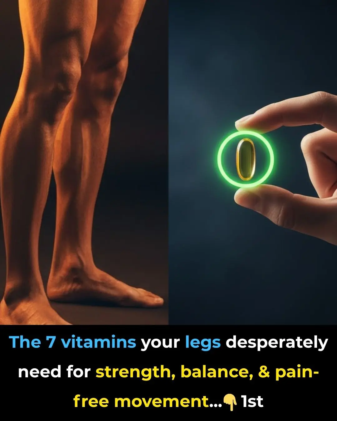7 powerful vitamins you need for strong, healthy legs