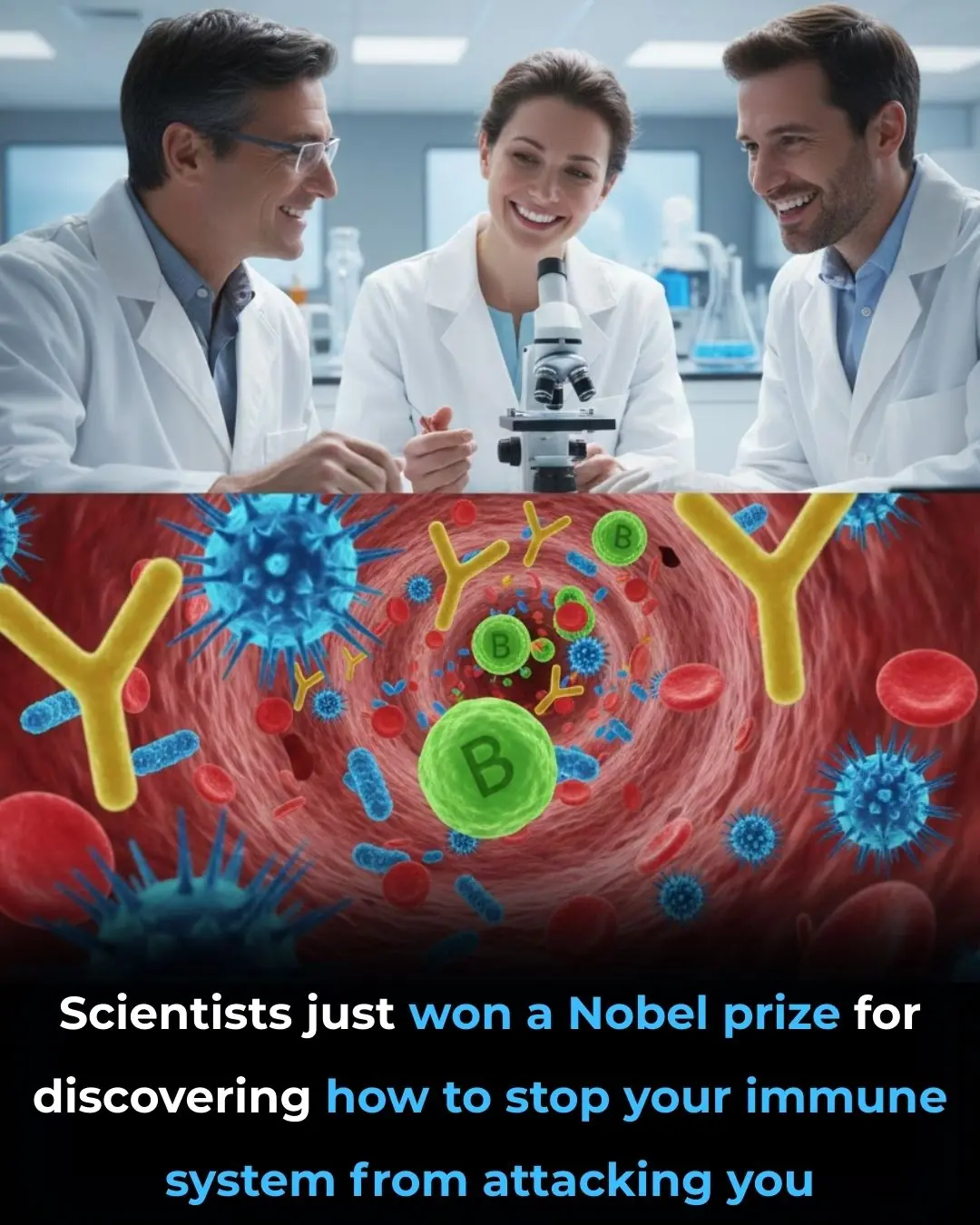 Nobel-Winning Discovery Reveals How to Stop the Immune System From Attacking the Body