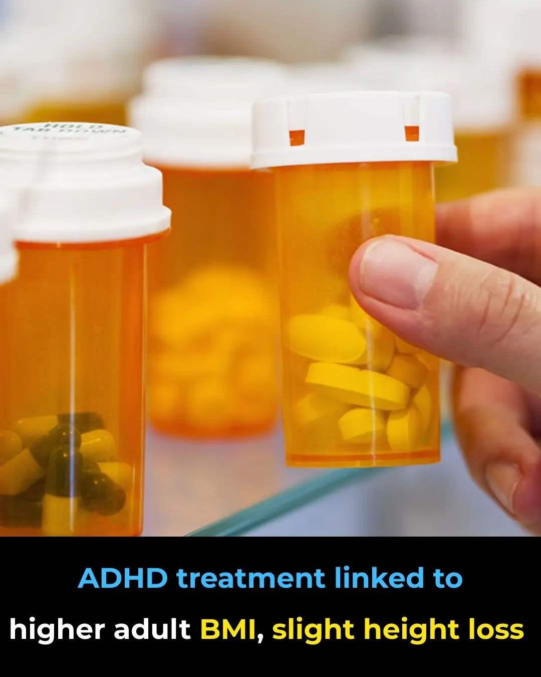 ADHD Treatment in Childhood Linked to Higher Adult BMI and Slight Height Reduction