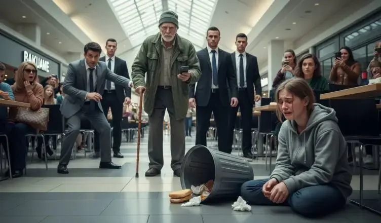 The Manager Threw Her Last Meal In The Trash, Not Realizing The “Beggar” Watching Owned The Entire Mall