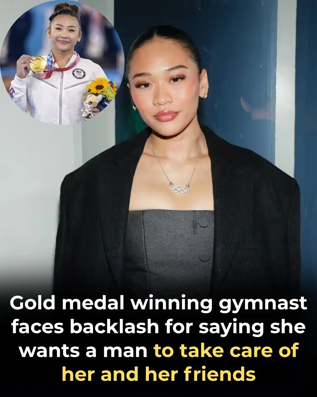 Suni Lee Breaks the Internet After Saying Her Man Must “Take Care of Me and All My Friends”