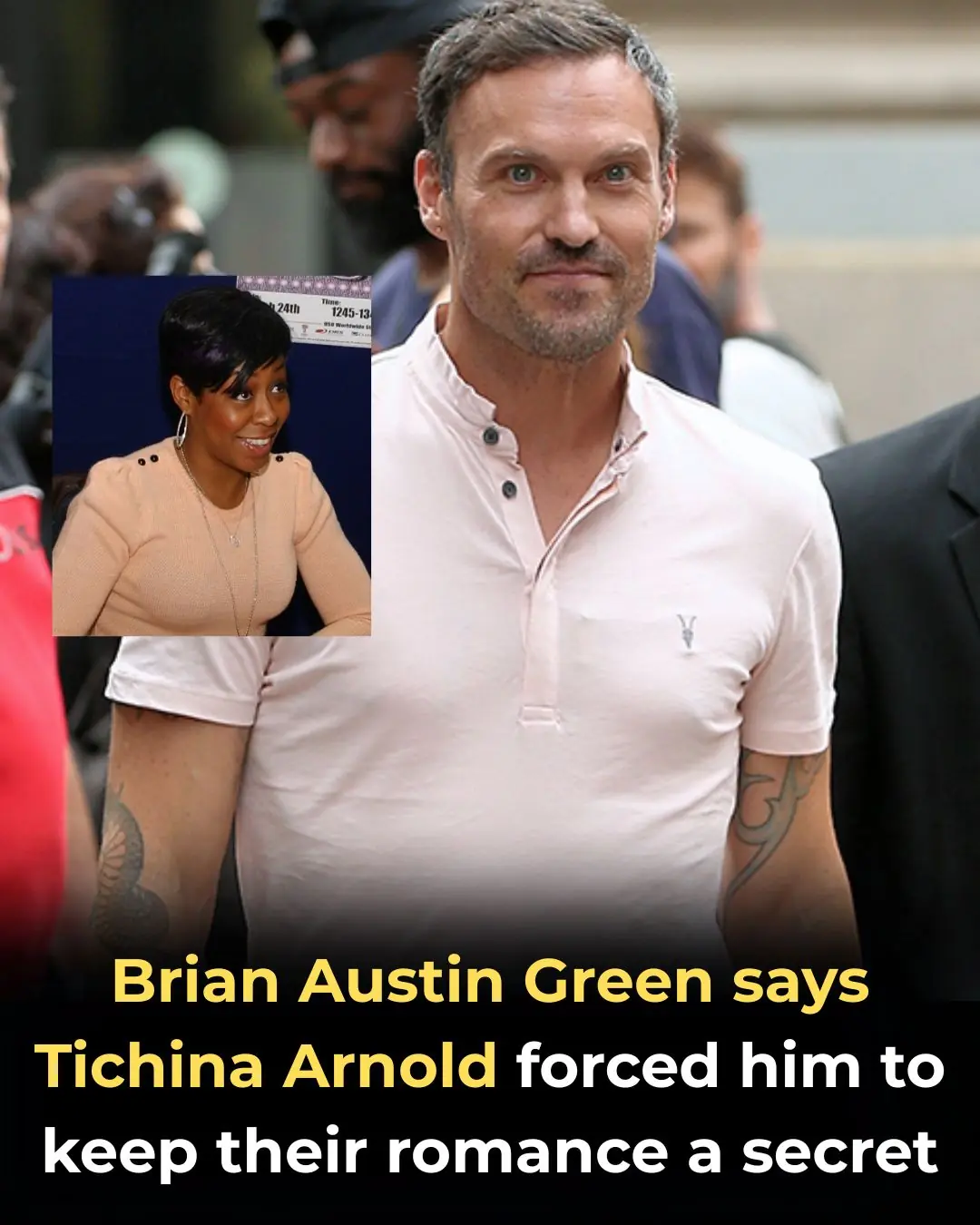 Brian Austin Green Tichina Arnold Made Me Keep It on the Low!!!