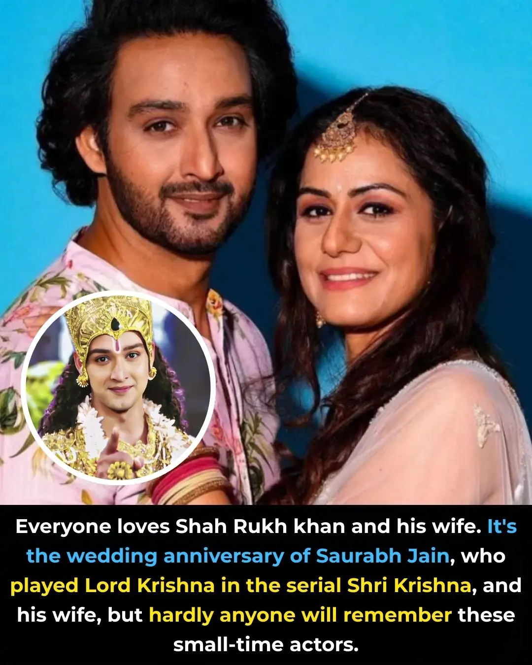 Honoring Sourabh Raaj Jain: The Actor Who Brought Lord Krishna to Life 🌸✨🙏