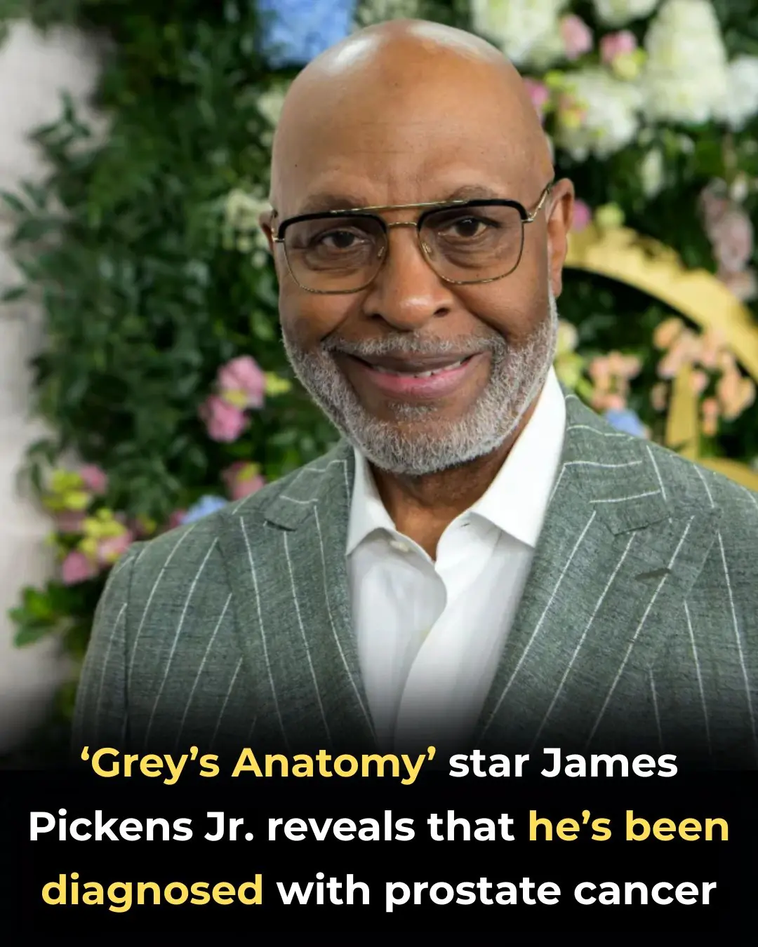 'Grey's Anatomy' veteran James Pickens Jr. diagnosed with prostate cancer