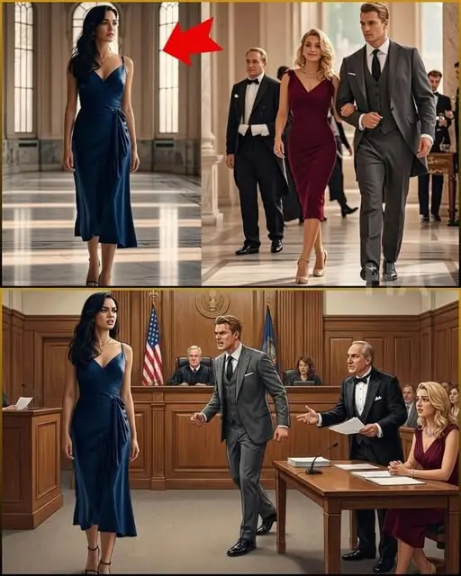 He Walked Into Court With His Lover—Then the Judge Spoke, and Everything Became Hers