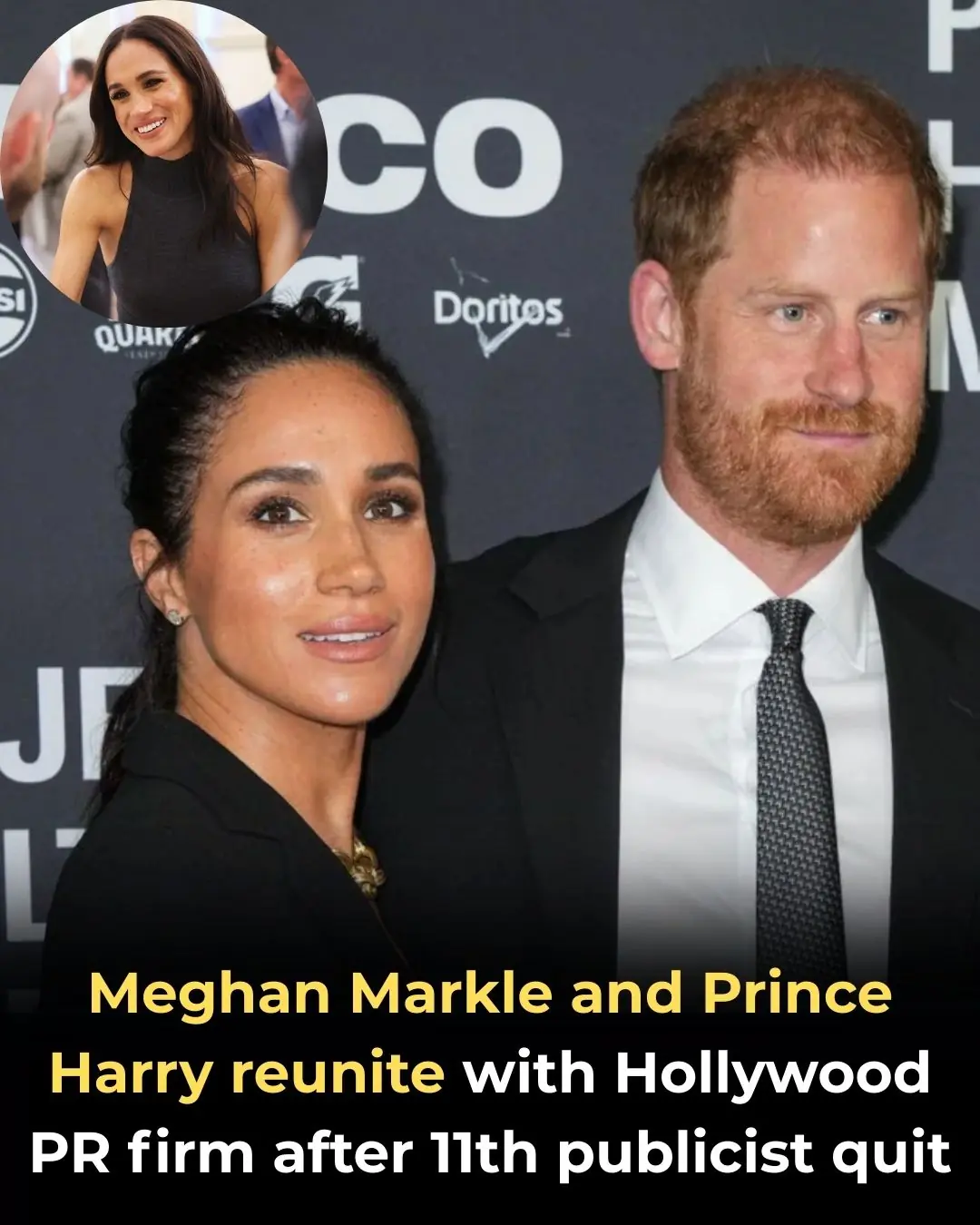 Meghan Markle and Prince Harry reunite with Hollywood PR firm after 11th publicist quit