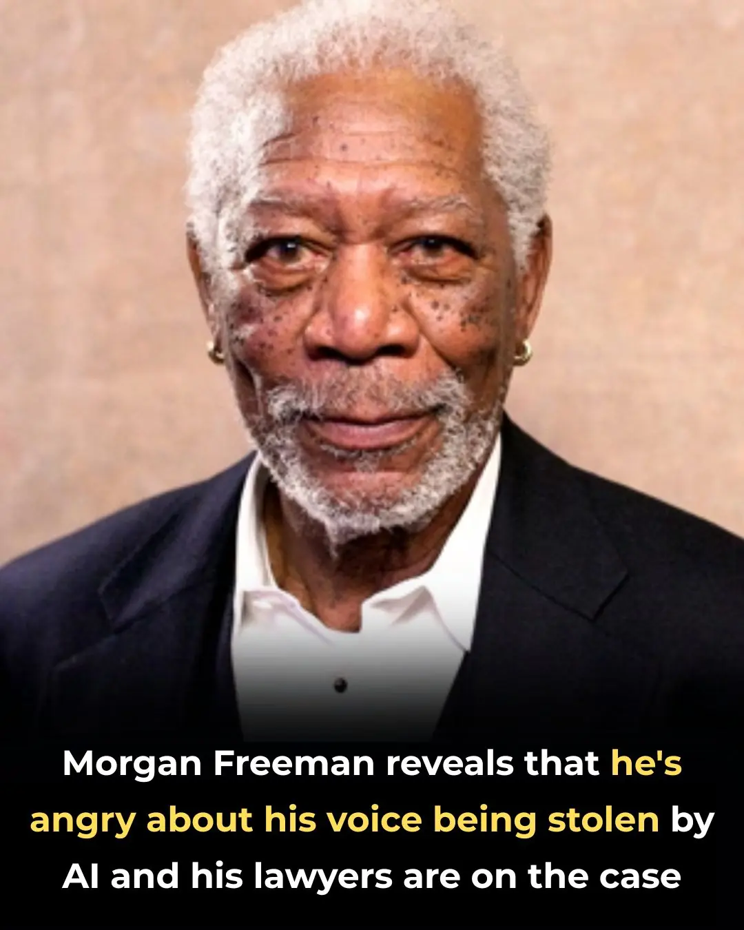 Morgan Freeman Slams Unauthorized AI Voice Use, Says His Lawyers Are “Busy”