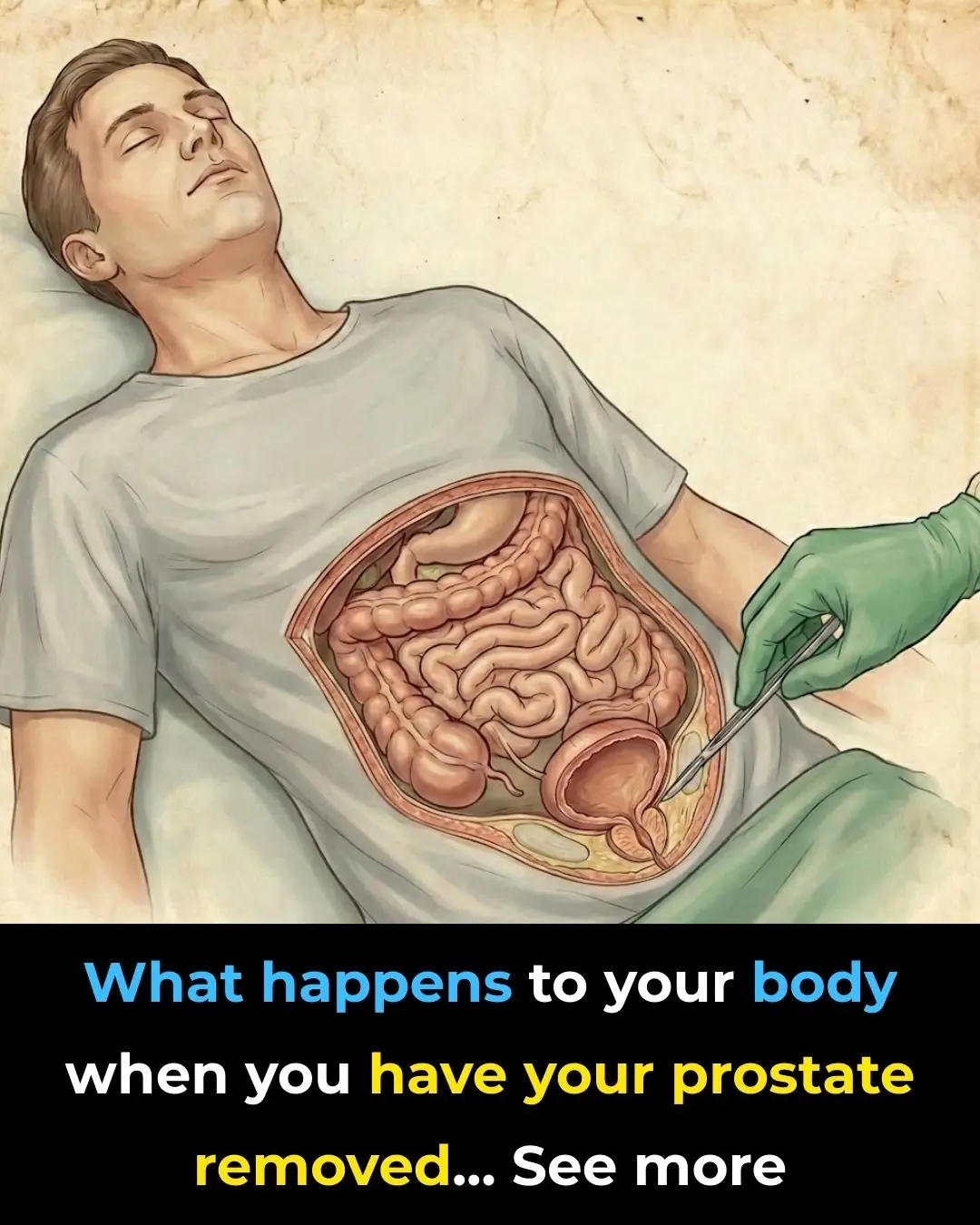 What happens to your body when you have your prostate removed?