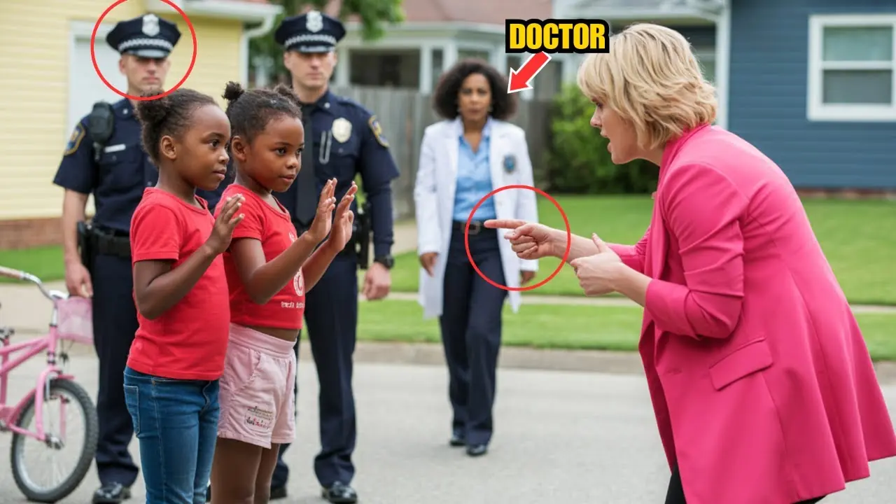 WHITE NEIGHBOR CALLS COPS ON BLACK TWIN GIRLS — SPEECHLESS WHEN HER MOM ARRIVES