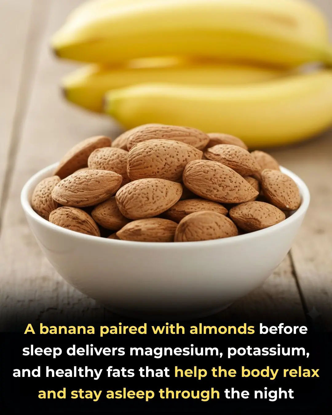 Why Eating a Banana with Almonds Before Bed May Support Better Sleep