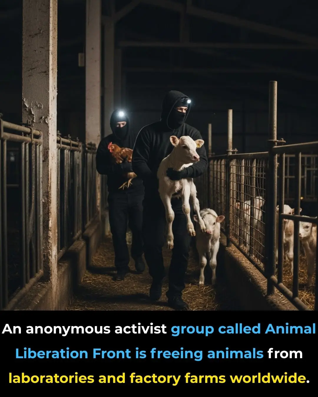 Inside the Shadowy World of the Animal Liberation Front and Its Controversial Animal Rescues