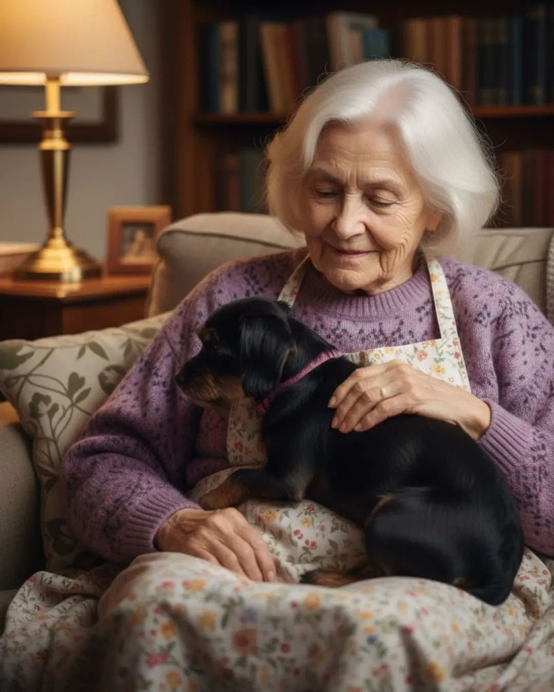 A Second Chance at Love: How an Elderly Woman and a Senior Dog Found Each Other Before Christmas