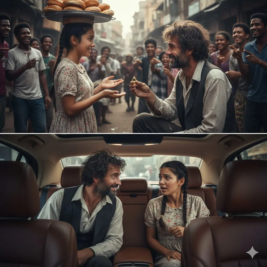 Poor Bread Seller Falls Inlove With A Homeless Man Unaware He’s A Billionaire