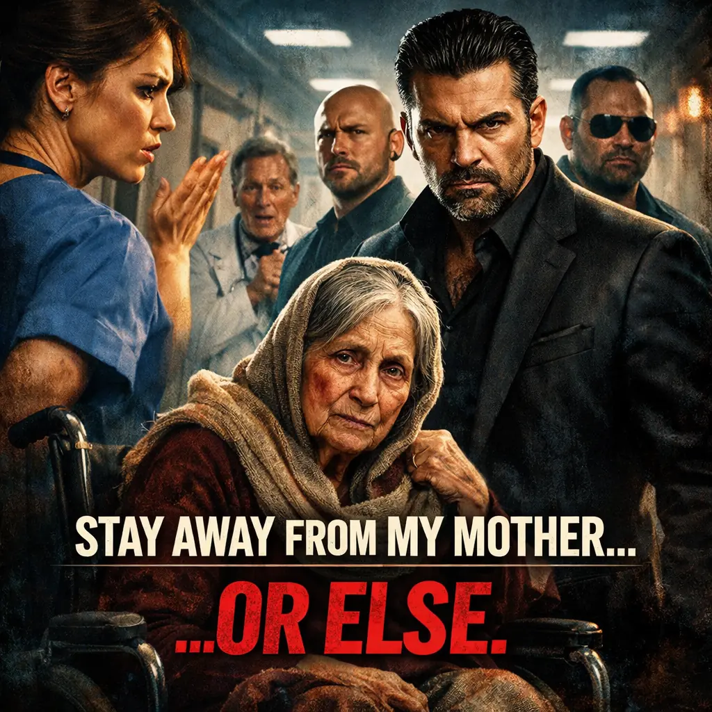 STAY AWAY FROM MY MOTHER. OR ELSE..