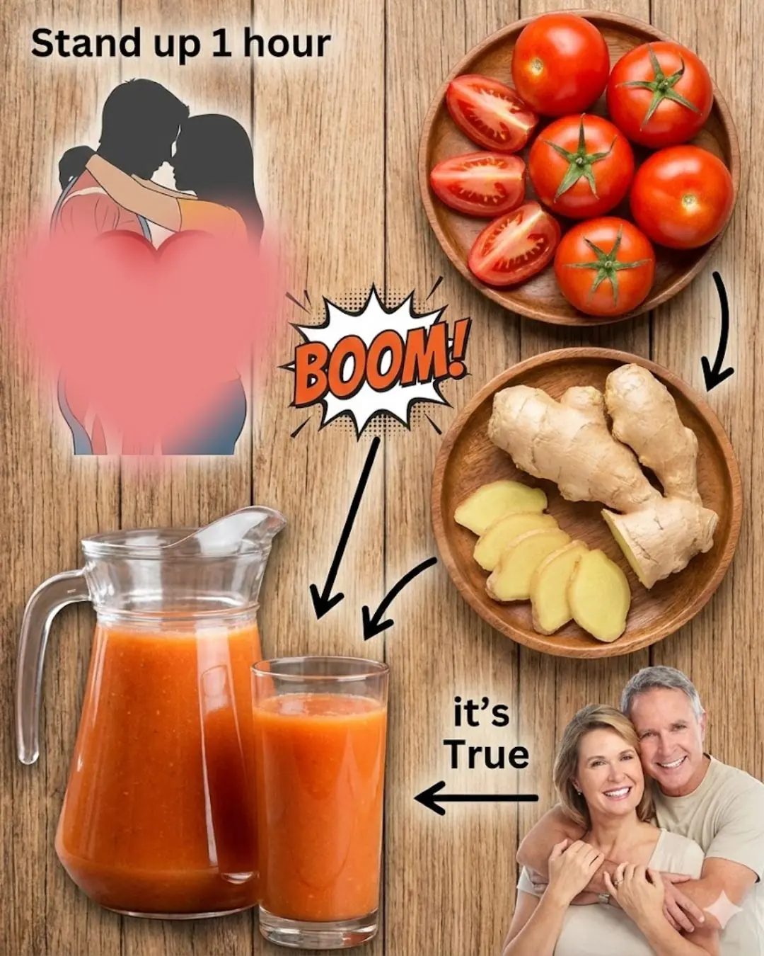 Natural Energy Tonic: Ginger + Tomato