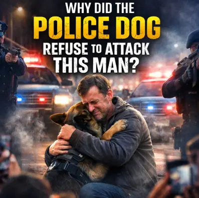 Why Did the Police Dog Refuse to Attack This Man?