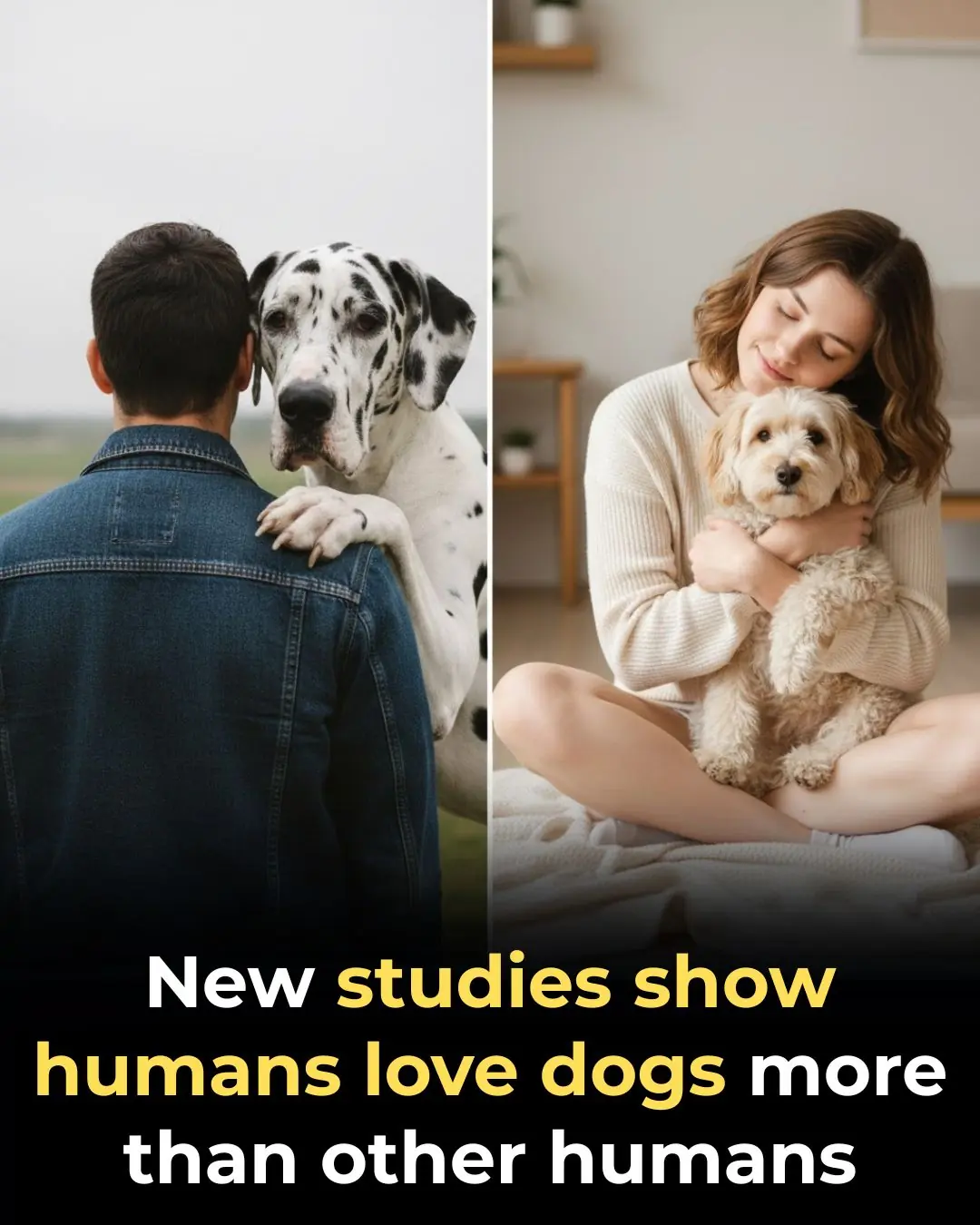 New Studies Reveal That Humans Often Feel Stronger Emotional Bonds With Dogs Than With Other People