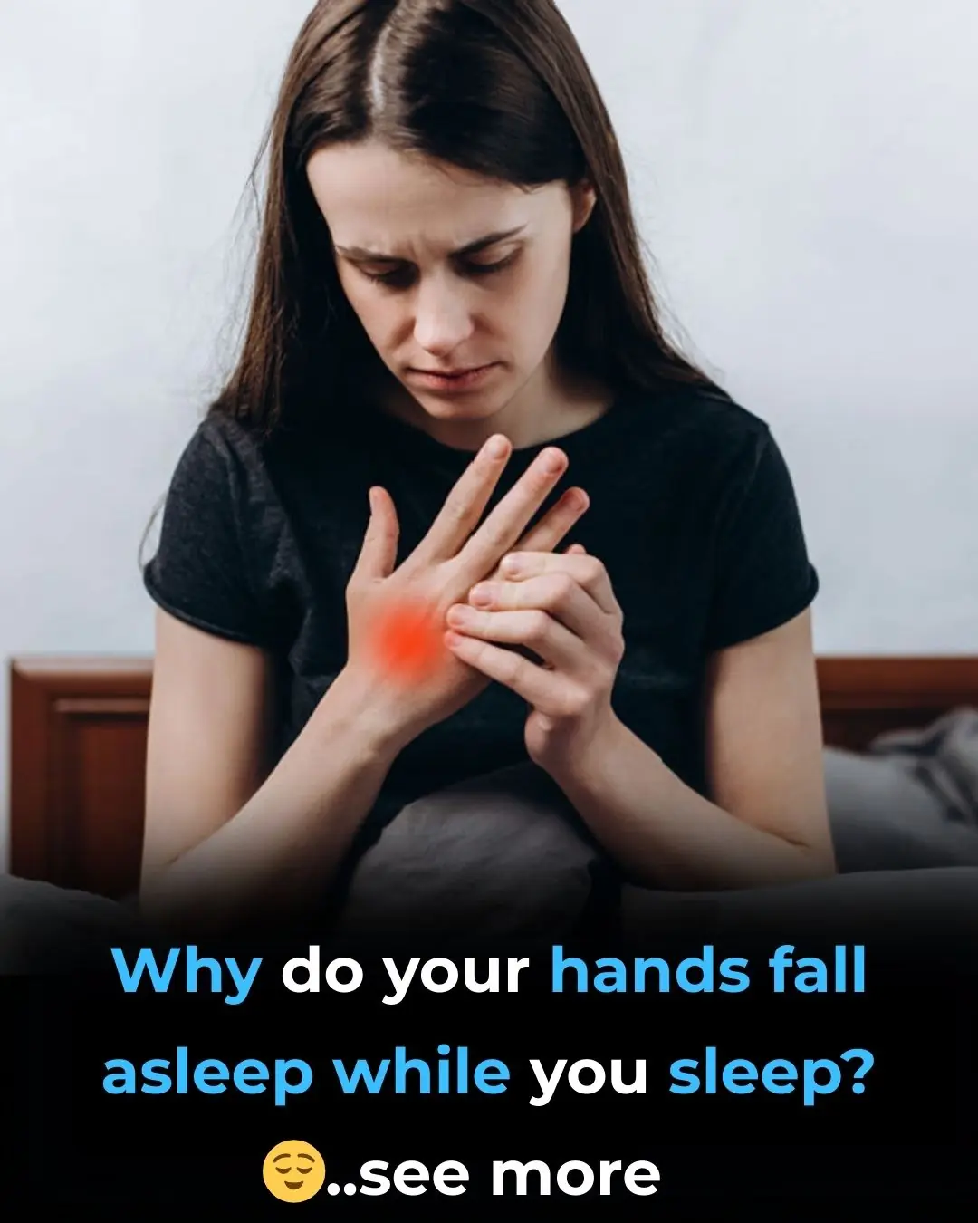 Why do your hands fall asleep while you sleep?