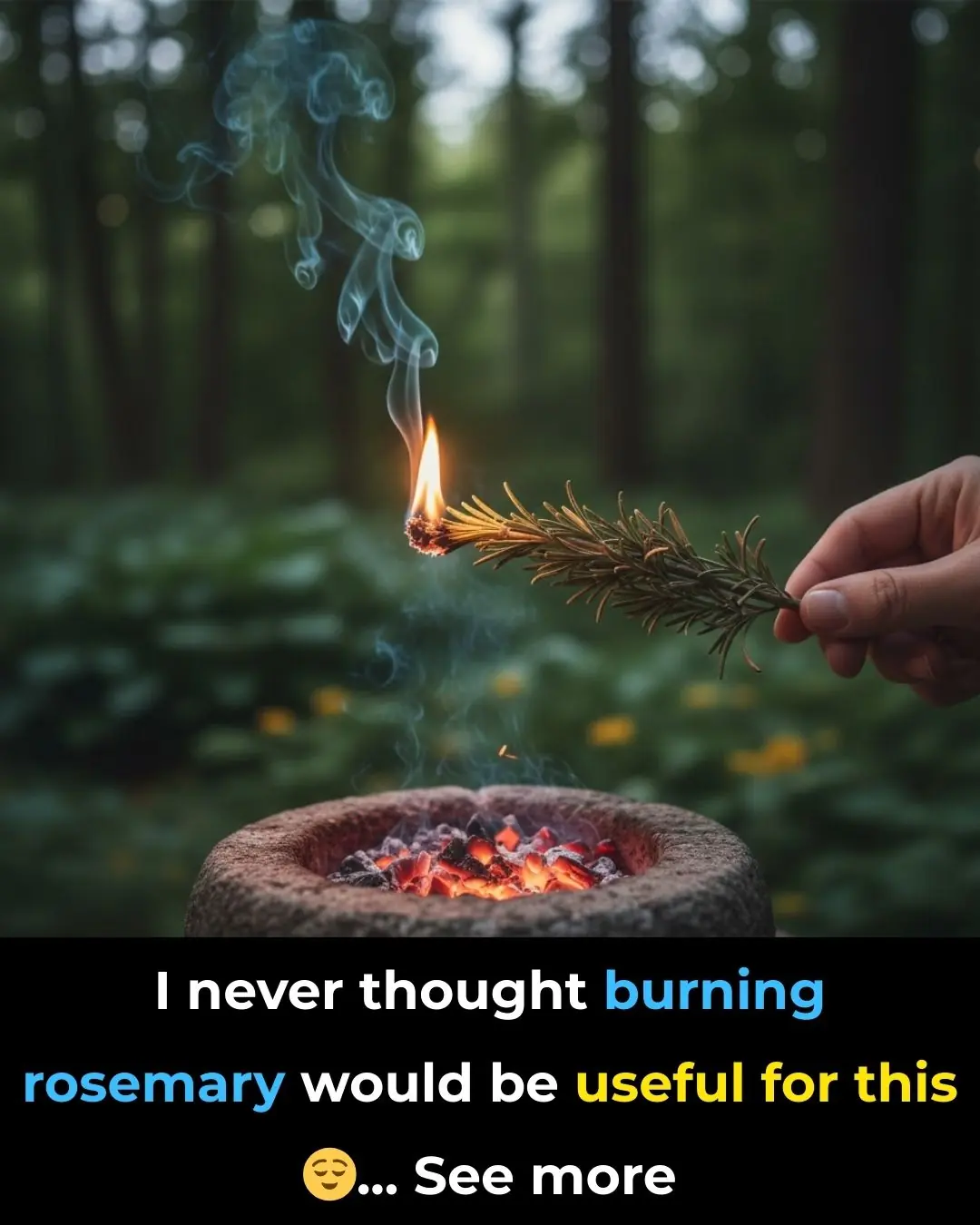 Burn rosemary in your home and in 10 minutes you'll thank me for the results.