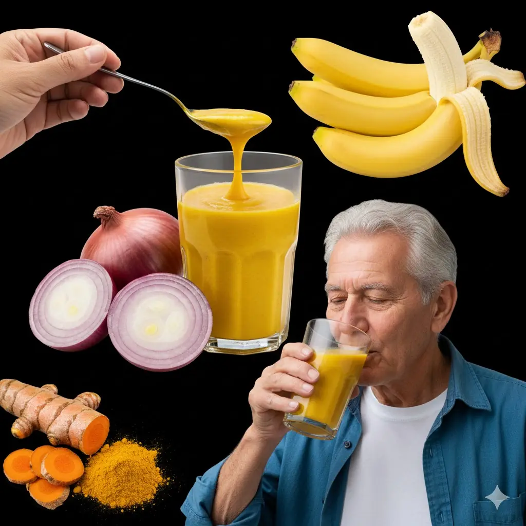 The Surprising Power of Banana, Onion, and Turmeric for Joint and Bone Pain Relief